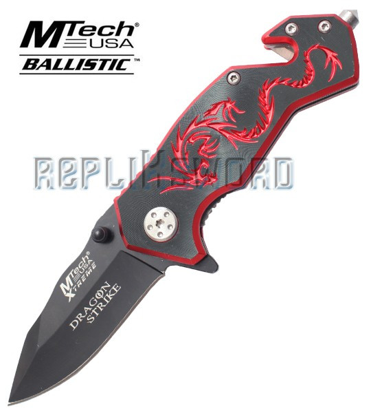 Couteau Dragon Rouge Xtreme Ballistic MX-8058BR Couteau Dragon Rouge Xtreme Ballistic MX-8058BR