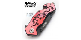 Couteau Dragon Rouge Xtreme Ballistic MX-8058RB