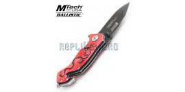 Couteau Dragon Rouge Xtreme Ballistic MX-8058RB