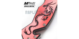 Couteau Dragon Rouge Xtreme Ballistic MX-8058RB