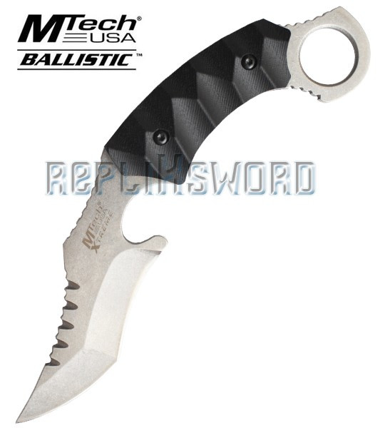 Couteau Karambit Silver Xtreme Ballistic MX-8072S