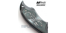 Couteau Scorpion Xtreme Ballistic MX-8078BGY