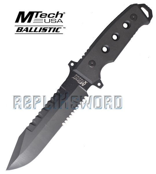 Poignard de Survie MX-8098BK Xtreme Ballistic