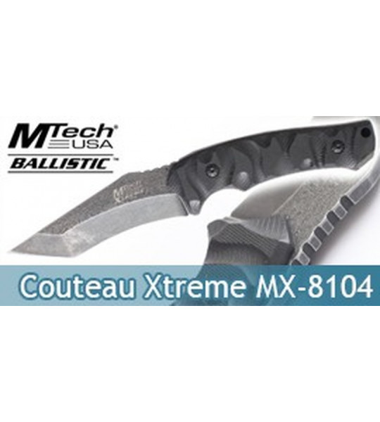 Couteau Xtreme Ballistic MX-8104