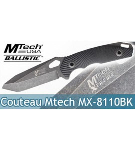 Couteau Xtreme Ballistic MX-8110BK