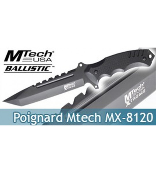 Couteau MTEC XTREME Ballistic MX-8120