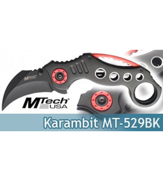 Couteau Karambit Pliant MT-529BK