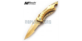 Couteau Pliant Gold Mtech MT-A705GD
