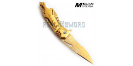 Couteau Pliant Gold Mtech MT-A705GD