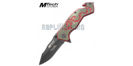 Couteau Dragon Red MT-759BR