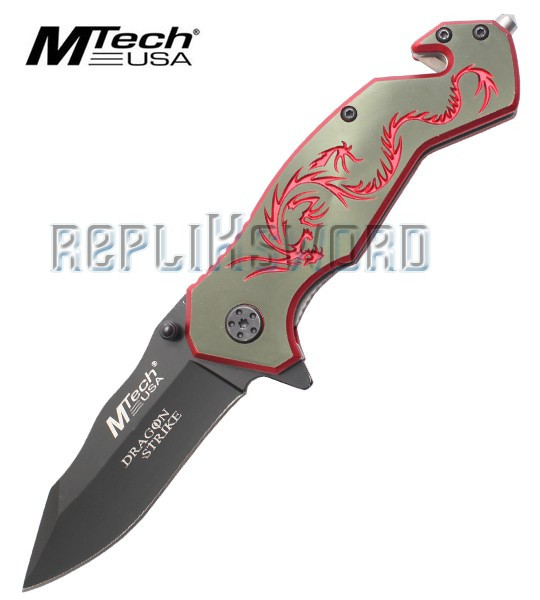 Couteau Dragon Red MT-759BR