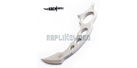 Couteau Karambit Hibben Silver GH2028SS