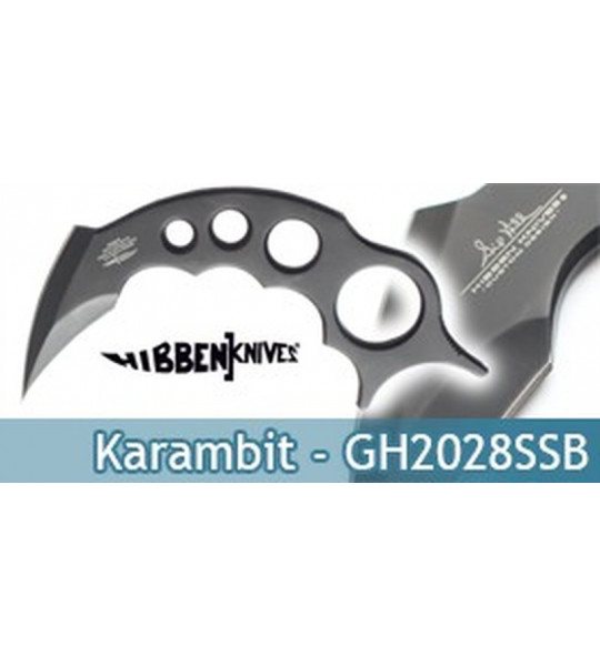 Couteau Karambit Hibben Black GH2028SSB