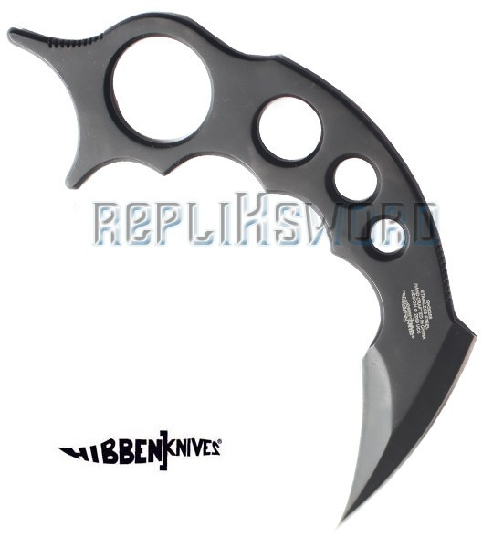 Couteau Karambit Hibben Black GH2028SSB