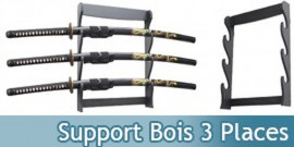 Support Bois Katana, Présentoir Katanas, Accessoire pour Katanas