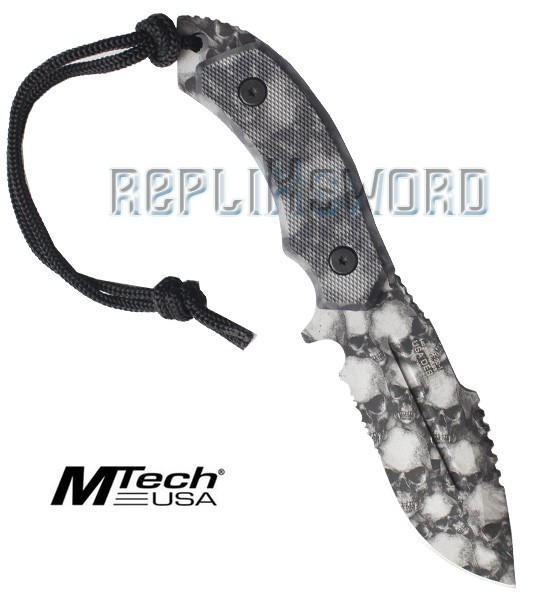 Couteau Lame Fixe Mtech MT-20-18DSC