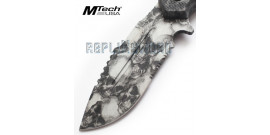 Couteau Lame Fixe Mtech MT-20-18DSC