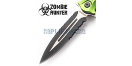 Couteau Zombie Vert ZB-003GN