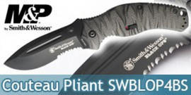 Couteau Pliant Smith & Wesson SWBLOP4BS
