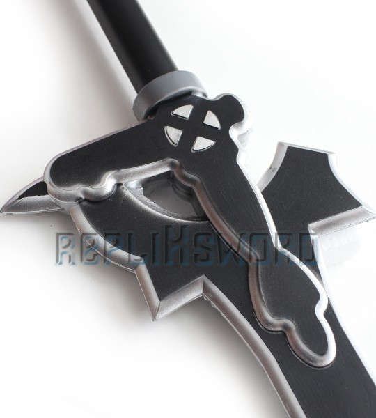 Réplique épée Kirito Elucidator Sword Art Online - En Mousse/latex - Longueur 108 Cm - Pour Cosplay Et Collection