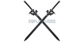 2X Sword Art Online Epée Kirito Elucidator Latex Mousse