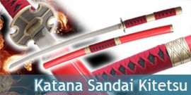 One piece Epée Sandai Kitetsu Zorro Katana Zoro