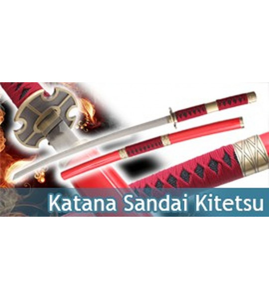 One piece Epée Sandai Kitetsu Zorro Katana Zoro