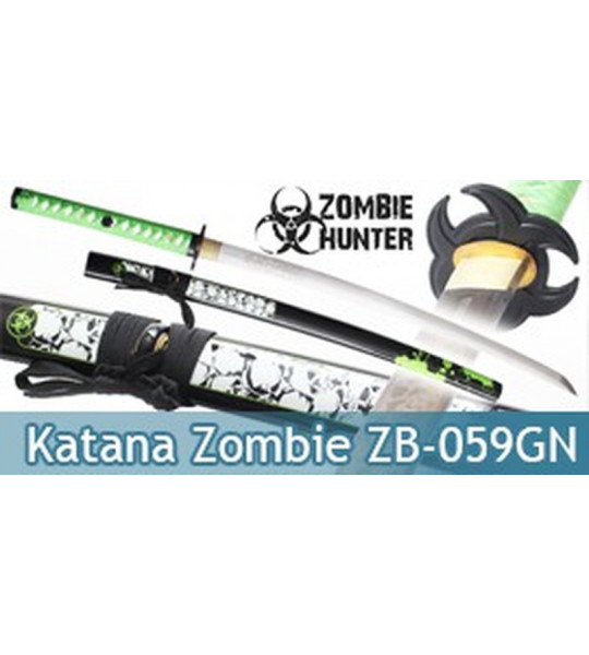 Katana Green Zombie Maru ZB-059GN Epee