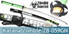 Katana Green Zombie Maru ZB-059GN Epee