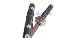 Katana Zoro Shusui Noir V2 Epee Sabre Maudit