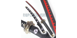 Katana Zoro Shusui Noir V2 Epee Sabre Maudit
