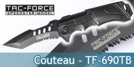 Couteau Pliant Tac Force TF-690TB Master Cutlery