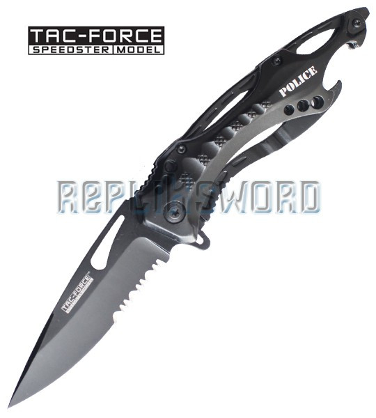 Couteau Pliant Police Tac Force TF-705BK Master Cutlery Couteau Pliant Police Tac Force TF-705BK Master Cutlery