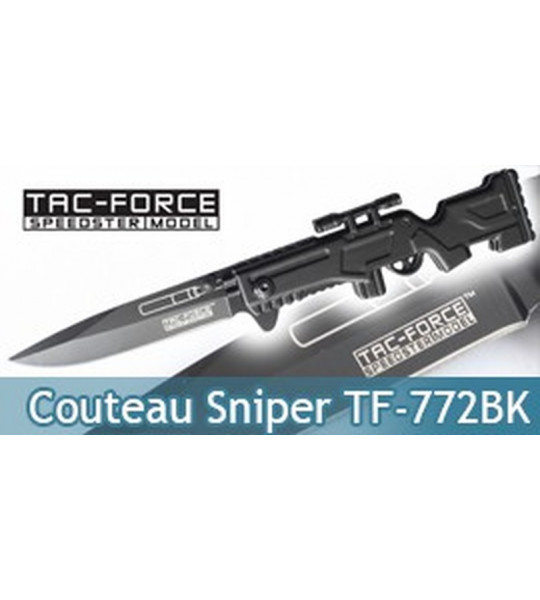 Couteau Sniper Tac Force TF-772BK Master Cutlery