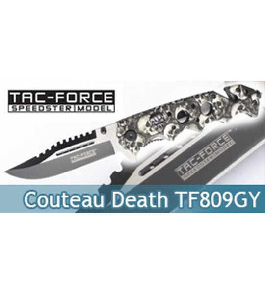 Couteau Tac Force Death  TF-809GY Master Cutlery