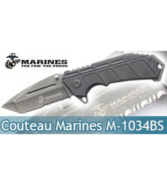 Couteau Pliant Marines M-1034BS Master Cutlery