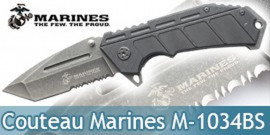 Couteau Pliant Marines M-1034BS Master Cutlery