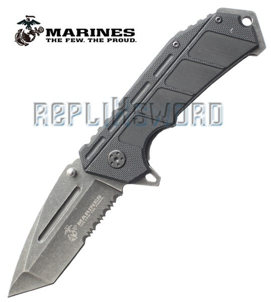 Couteau Pliant Marines M-1034BS Master Cutlery