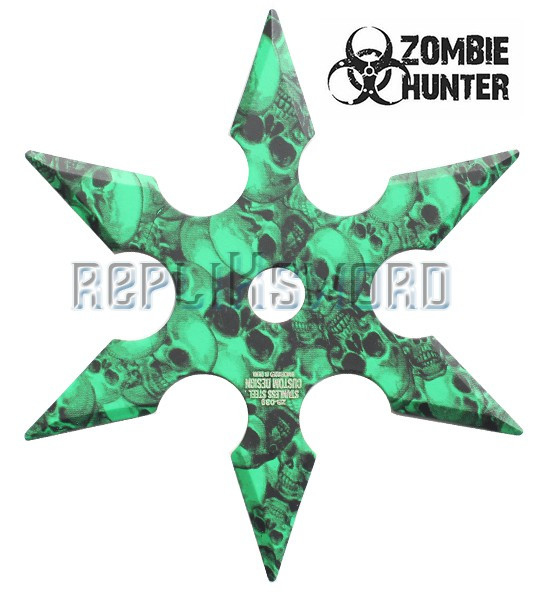 Shuriken Zombie Hunter Etoile ZB-039GN Master Cutlery Shuriken Zombie Hunter Etoile ZB-039GN Master Cutlery