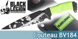 Couteau Black Legion  BV184 United Cutlery