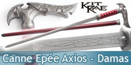 Canne Epee Forgé Kit Rae Axios Damas KR0056D