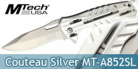 Couteau Silver Mtech MT-A852SL Master Cutlery