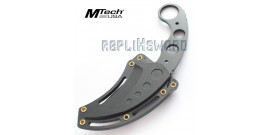 Couteau Karambit MTECH Black MT-664BK