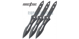 Set 3 Couteaux Silver Perfect Point TK-014-6B