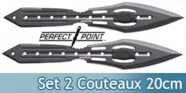 Set 2 Couteaux de Lancer Perfect Point PP-077-2