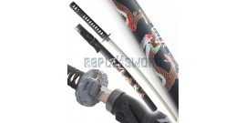 Katana Decoration Black Dragon Epee Sabre