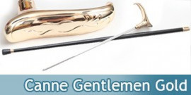 Canne Epee Gentlemen Gold JS265-KJ