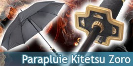 Parapluie Kitetsu Zoro Black DMS03