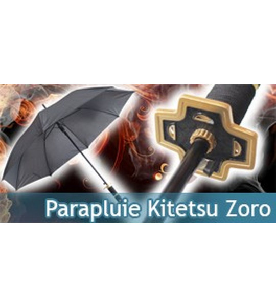 Parapluie Kitetsu Zoro Black DMS03