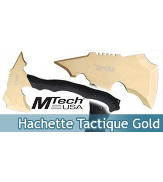 Hache Hachette Tactique Gold MT-AXE13GD